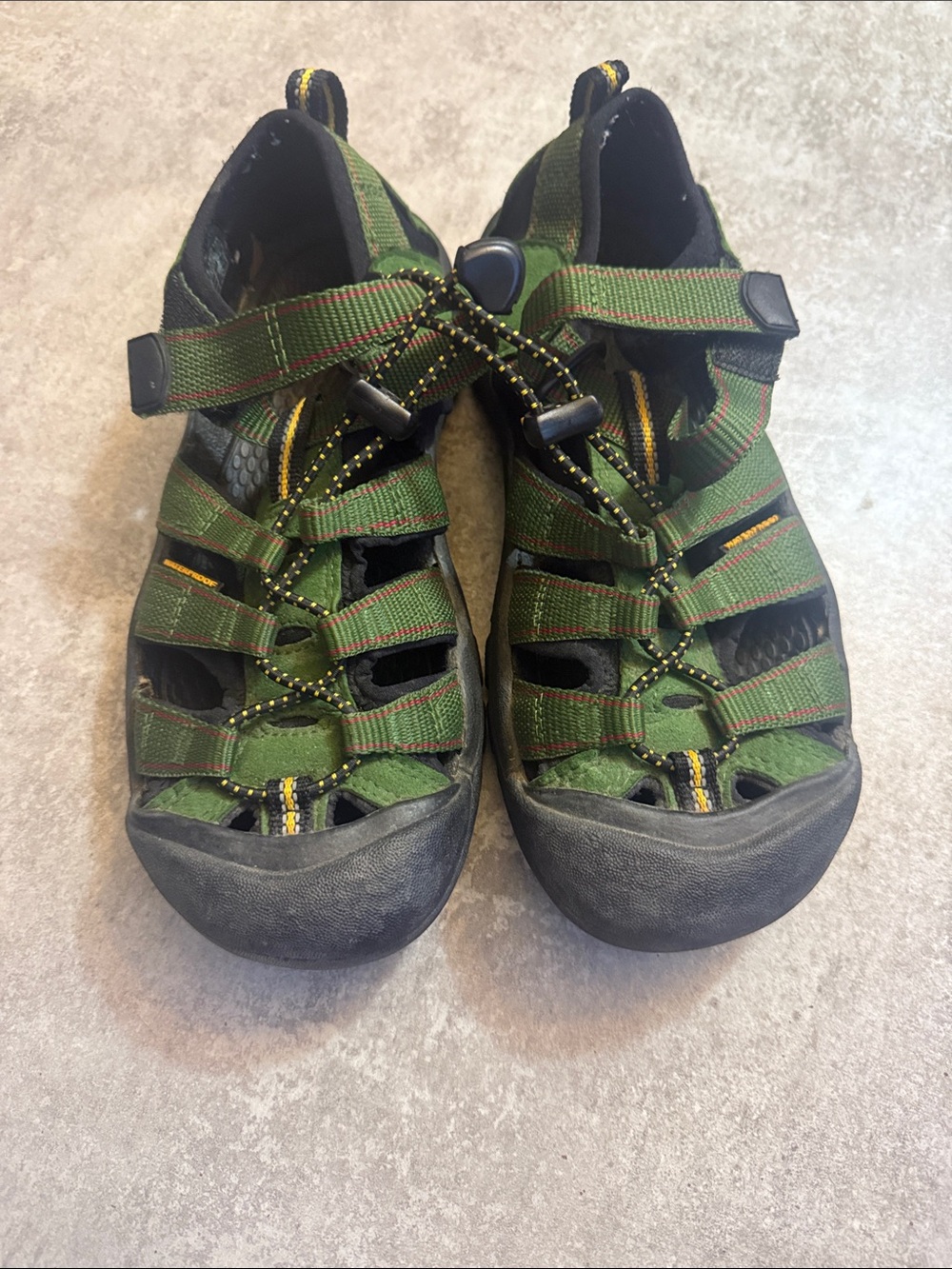 Keen Kids Olive Green Closed-Toe Sport Sandals